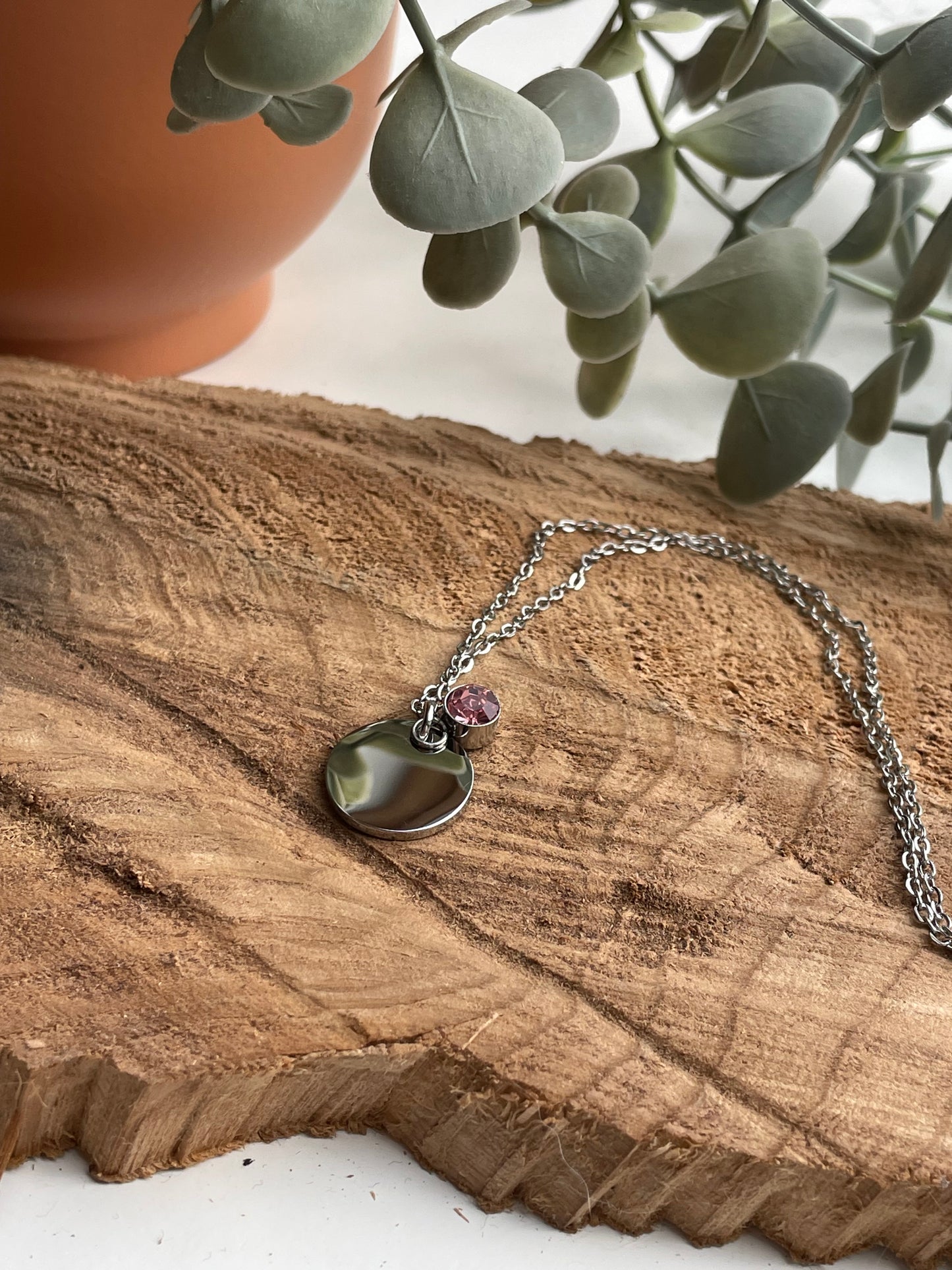 Collier pierre de naissance đŁ