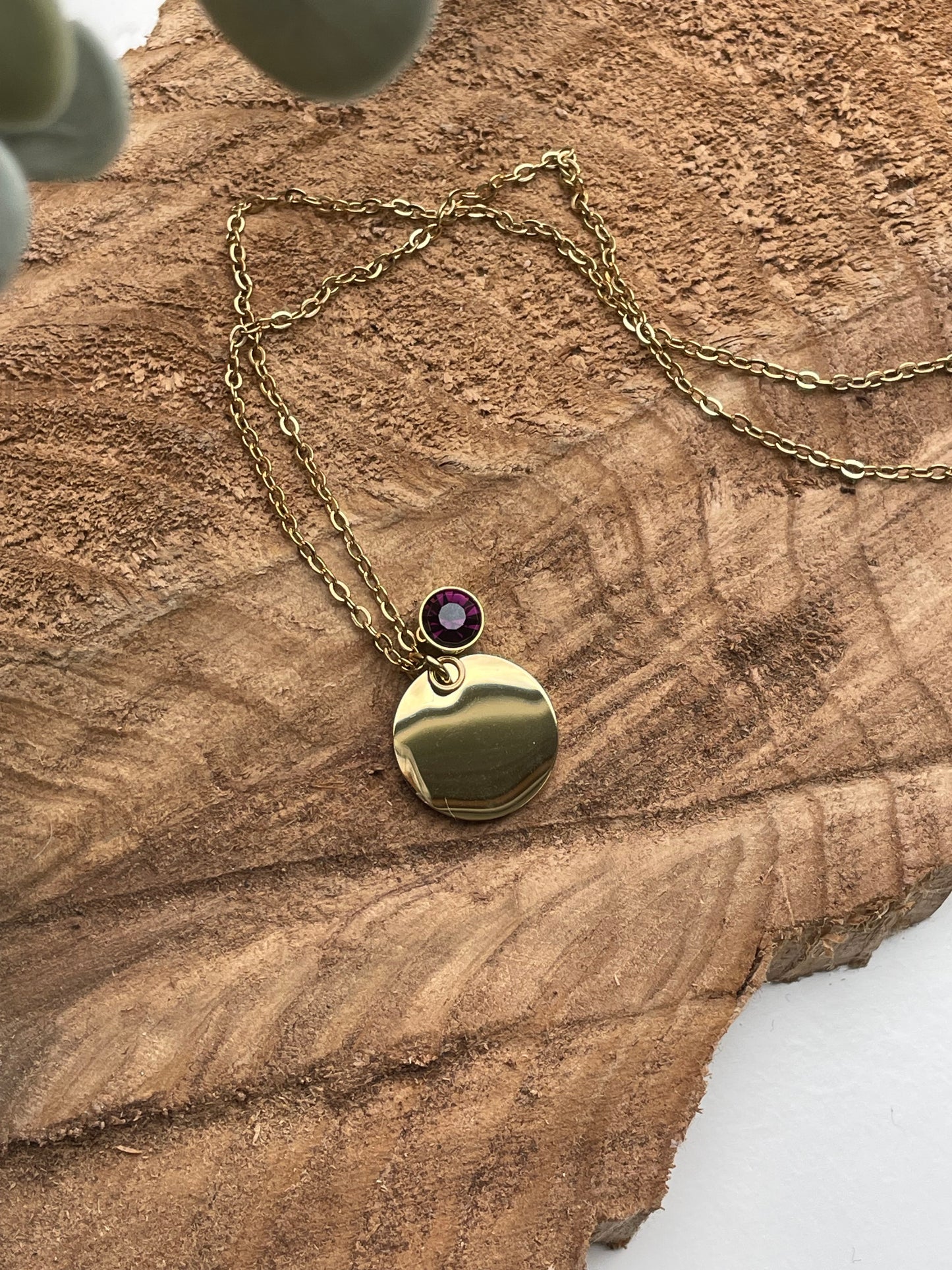 Collier pierre de naissance đŁ