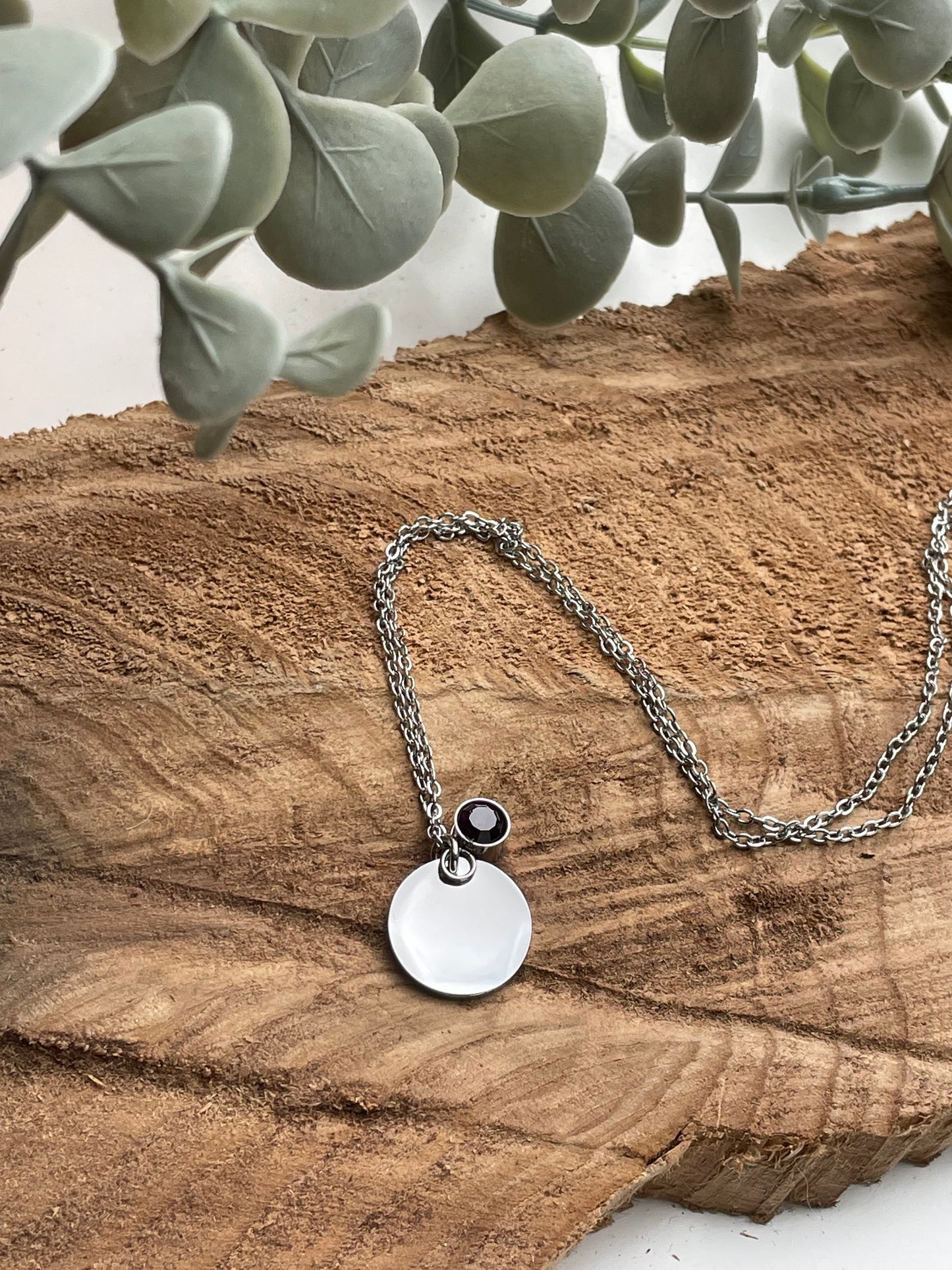 Collier pierre de naissance đŁ