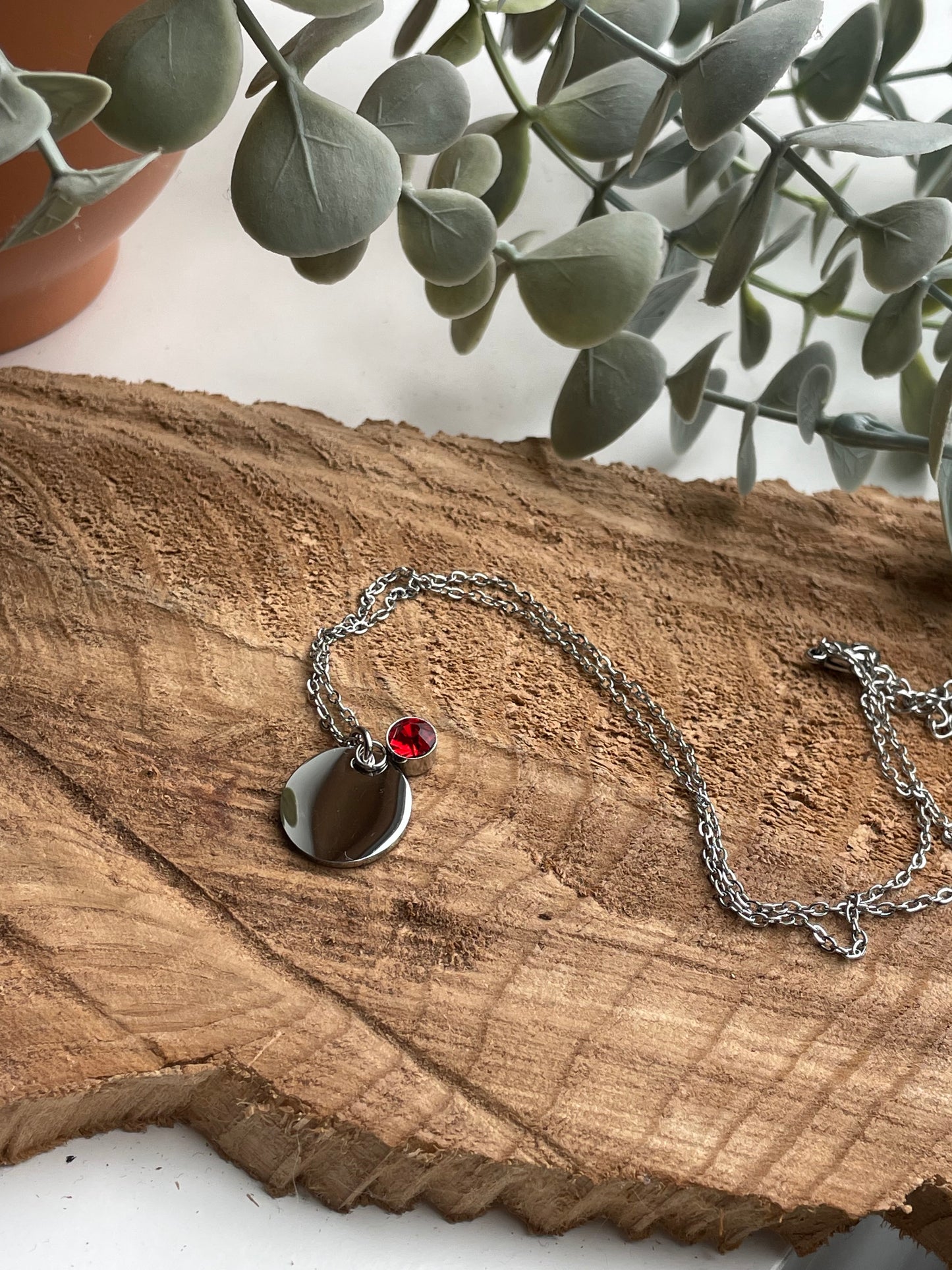 Collier pierre de naissance đŁ