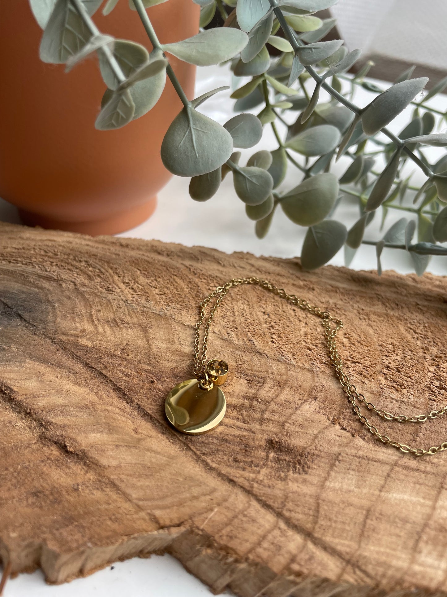 Collier pierre de naissance đŁ