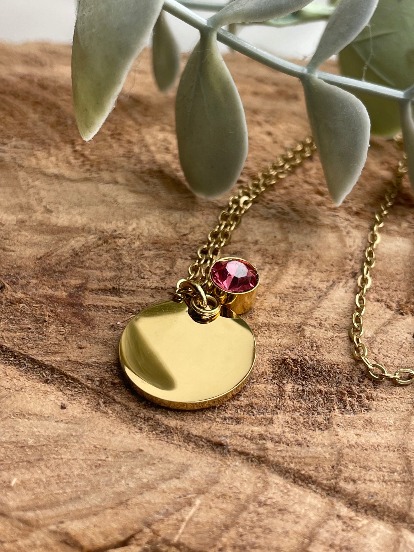 Collier pierre de naissance đŁ