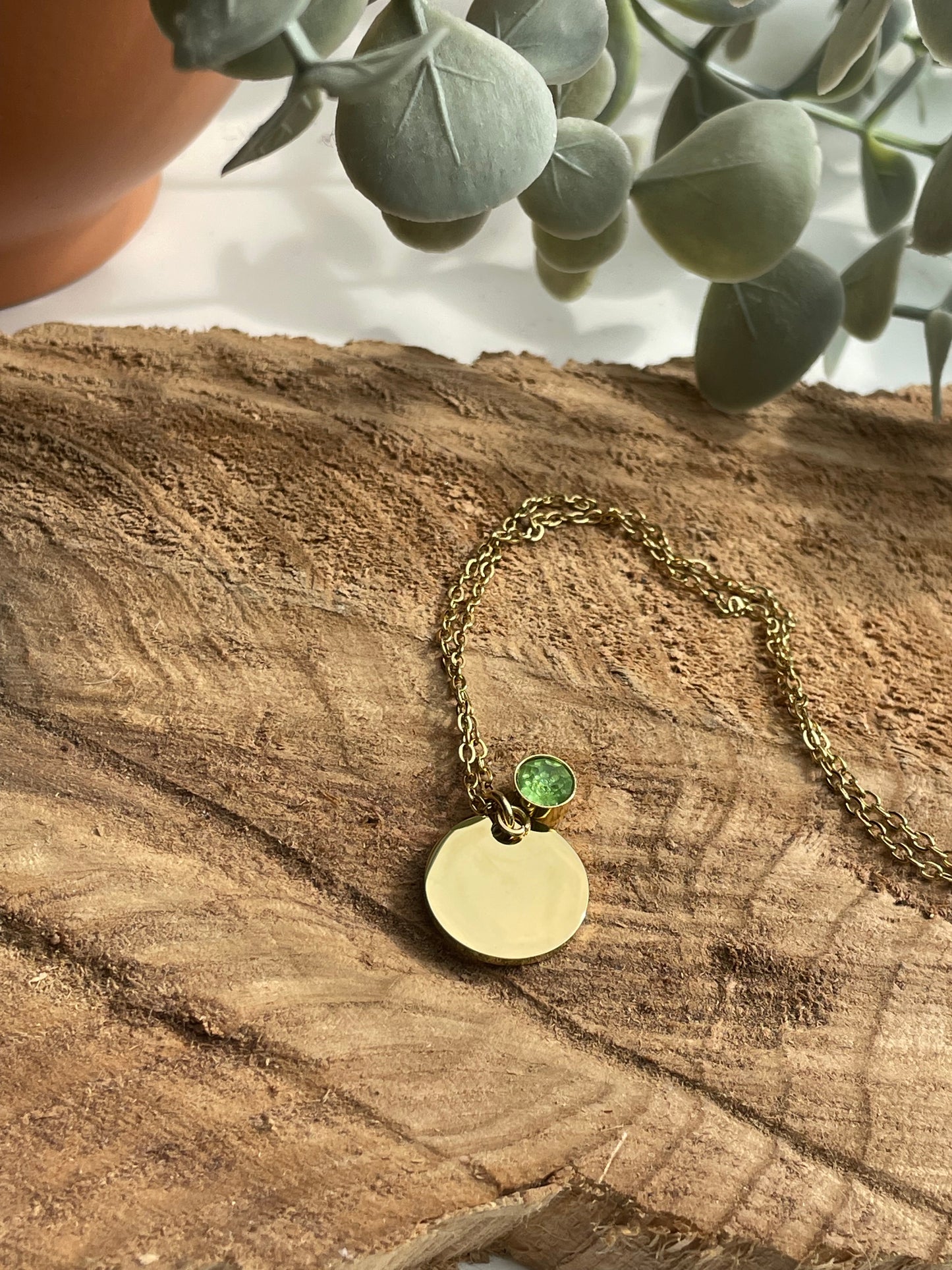 Collier pierre de naissance đŁ