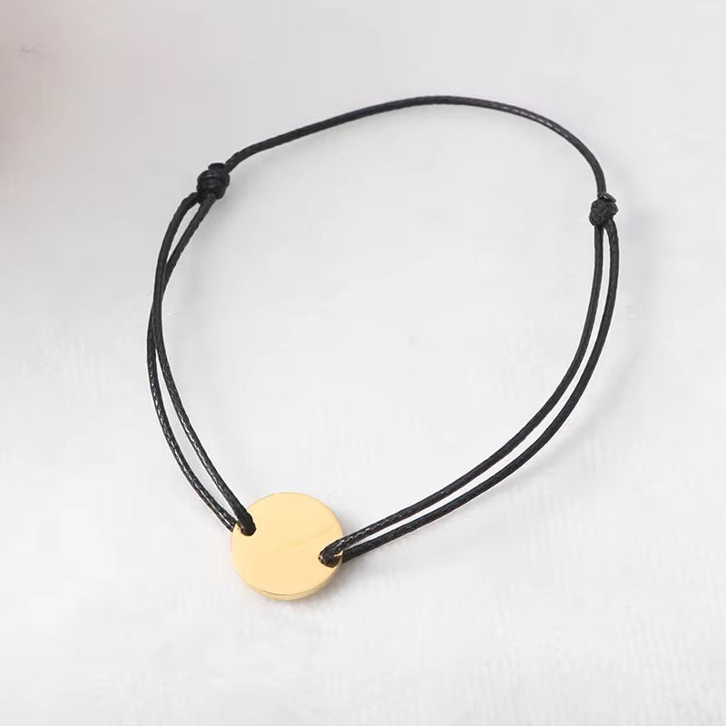 Bracelet avec cordon colorĂ© đ