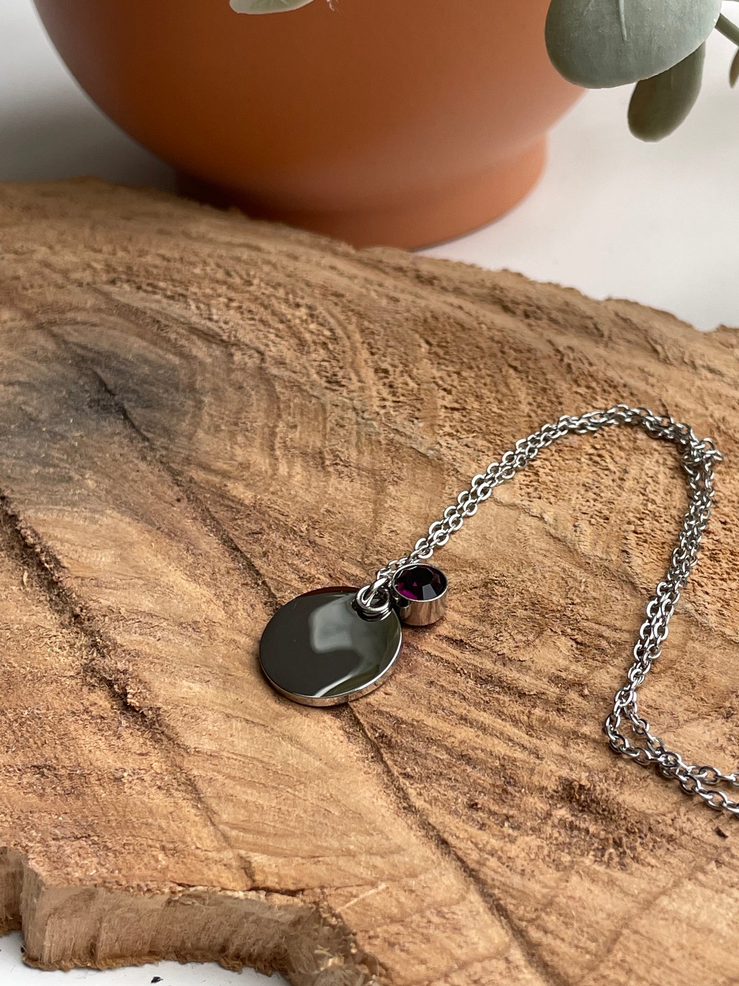 Collier pierre de naissance đŁ