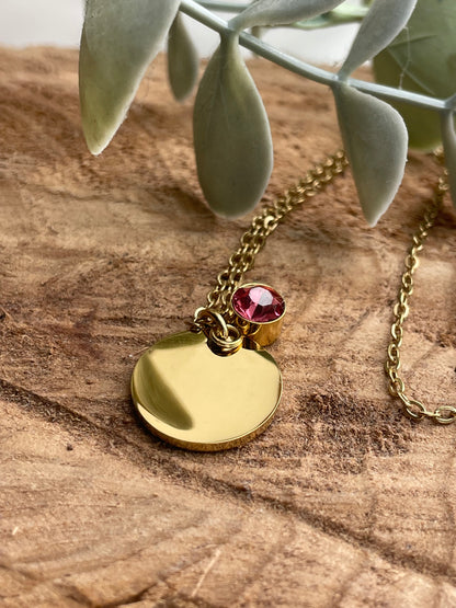 Collier pierre de naissance 🐣