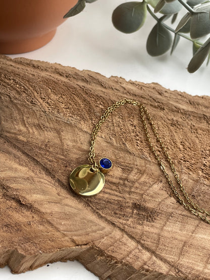 Collier pierre de naissance 🐣