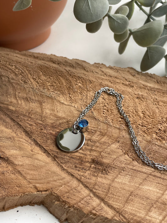 Collier pierre de naissance 🐣