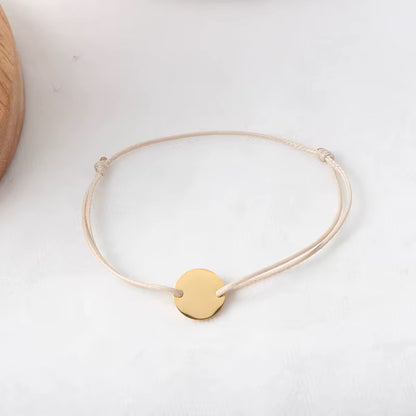 Bracelet avec cordon coloré 🌈