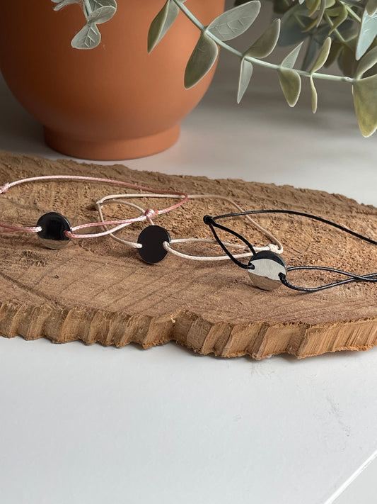 Bracelet avec cordon coloré 🌈