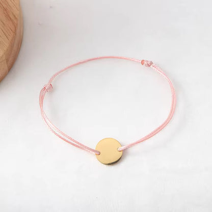 Bracelet avec cordon coloré 🌈